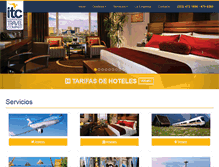 Tablet Screenshot of itctravelgroup.com.ar